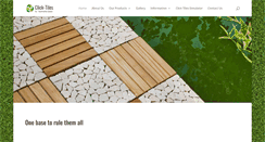 Desktop Screenshot of click-tiles.com